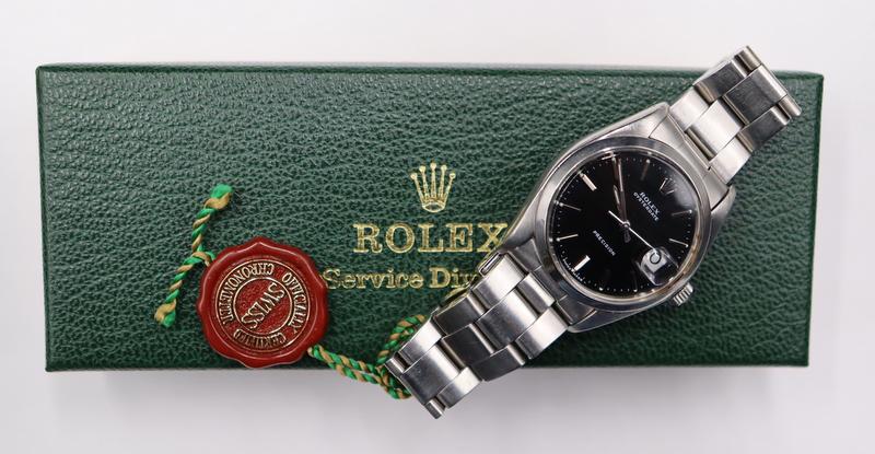 JEWELRY. Men's Vintage Rolex Oysterdate Precision (1 of 20)