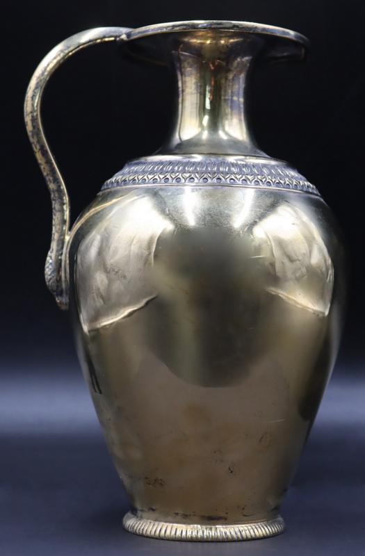 STERLING. Tane Mexican Gilt Sterling Pitcher. (1 of 13)