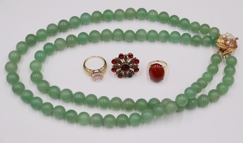 JEWELRY. Assorted 14kt Gold And Coloured Gem (1 of 17)