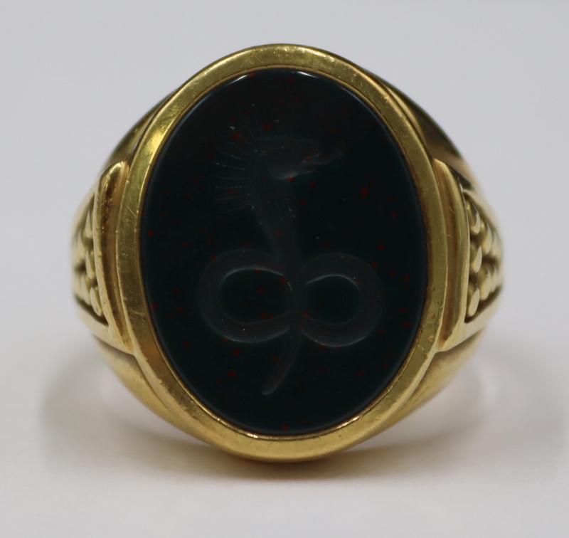 JEWELRY. Barry Kieselstein-Cord 18kt & Bloodstone (1 of 8)