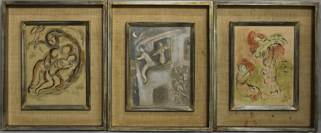 (3) MARC CHAGALL (RUSSIAN-FRENCH, 1887-1985). (1 of 5)