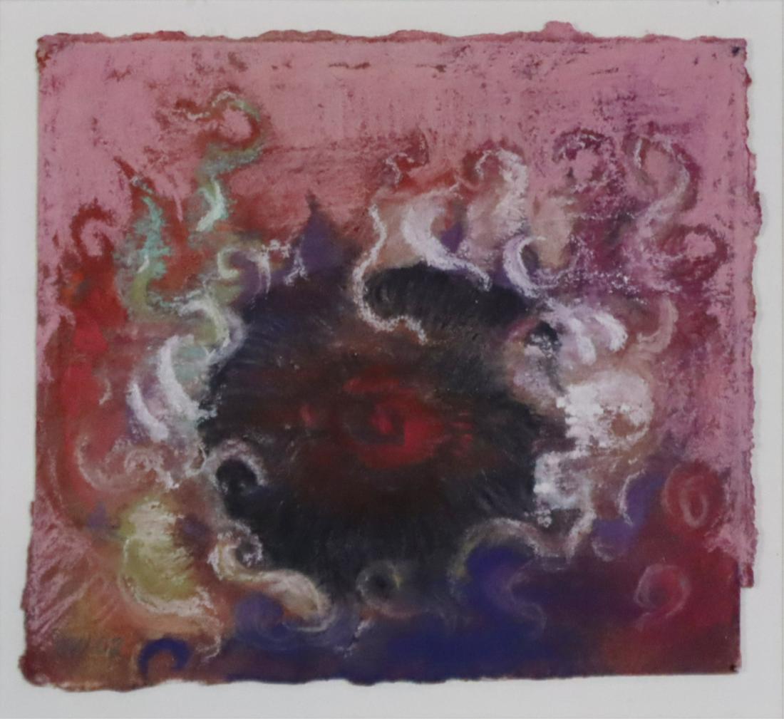 JW? PASTEL ON PAPER. (1 of 4)