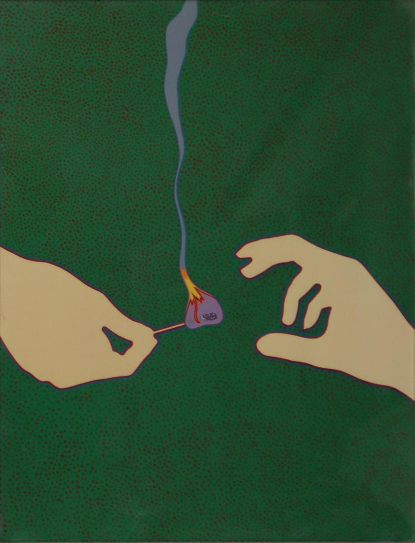 LUCAS SAMARAS (AMERICAN-GREEK, B. 1936). (1 of 3)