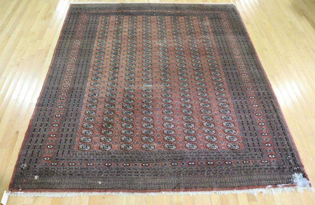 Large Bokhara Style Finely Hand Knotted Carpet. (1 of 10)