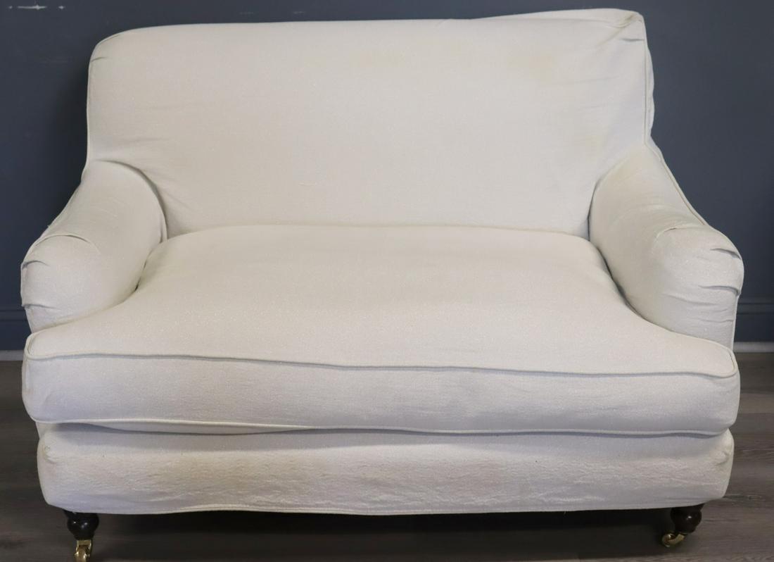 Rachel  Ashwell "Shabby Chic" Upholstered Settee. (1 of 7)