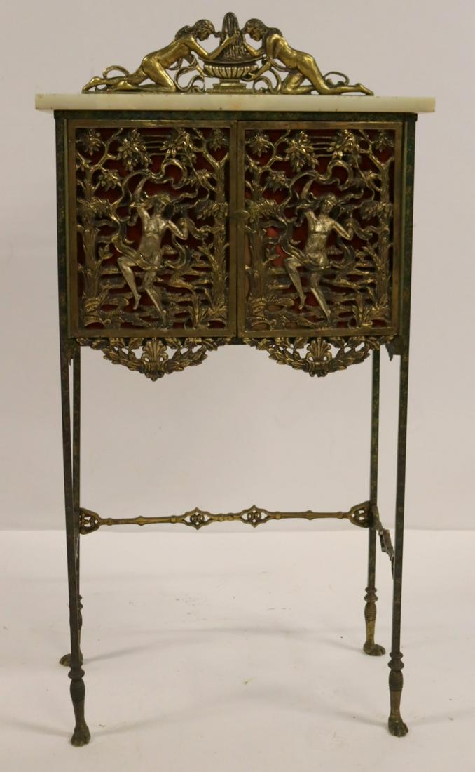 After Oscar Bach Art Deco Hand Wrought Iron (1 of 9)