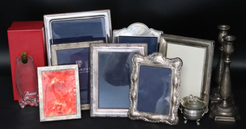 STERLING. (7) Sterling Picture Frames & Assorted (1 of 18)