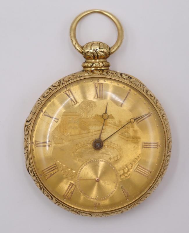 JEWELRY. English Joseph Johnson 18kt Gold Pocket (1 of 18)