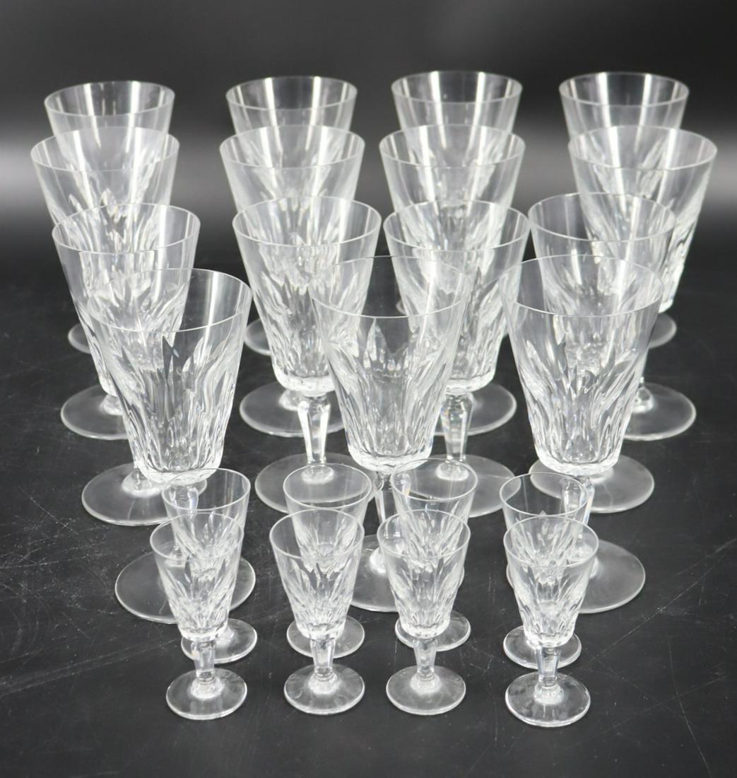 23 Assorted Baccarat Stems. (1 of 4)
