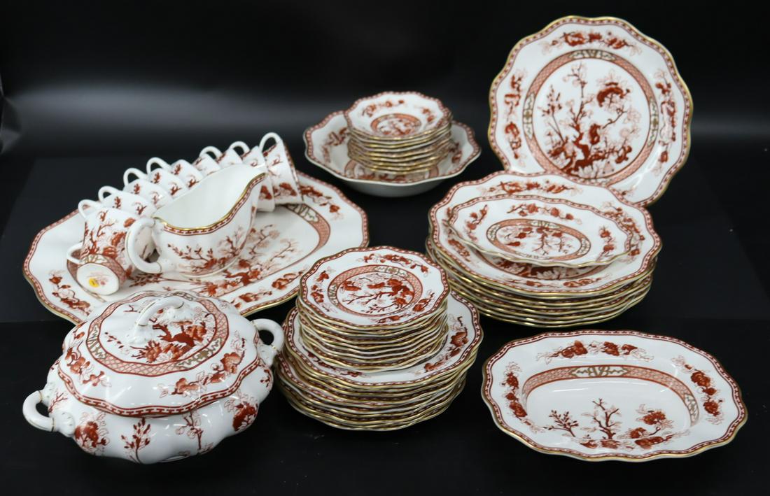 A Set of Coalport Indian Tree Coral China (1 of 4)