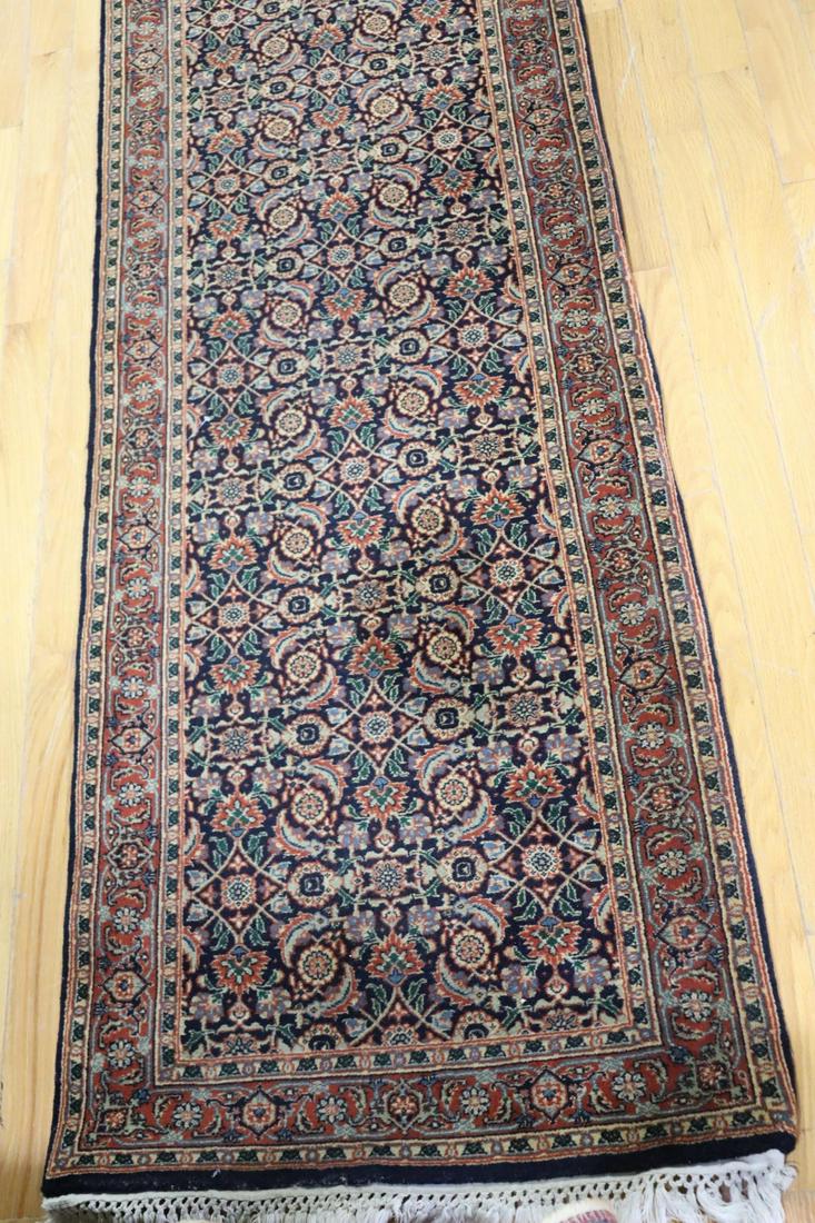 Vintage And Finely Hand Knotted Runner. (1 of 9)