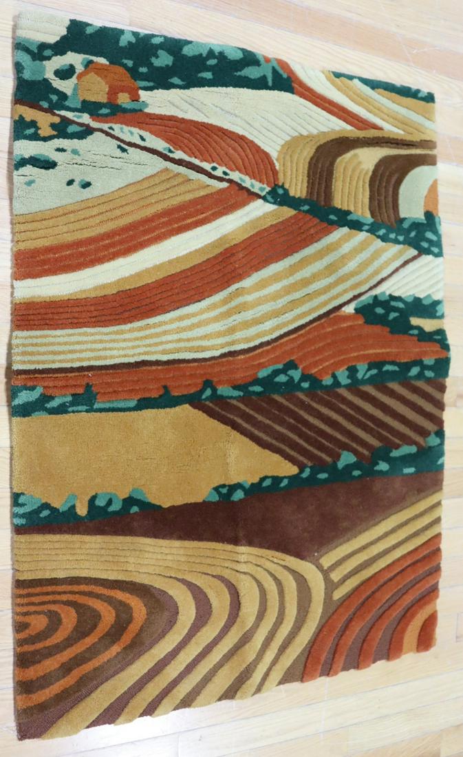 Edward Fields Modernist Pictorial Carpet. (1 of 4)