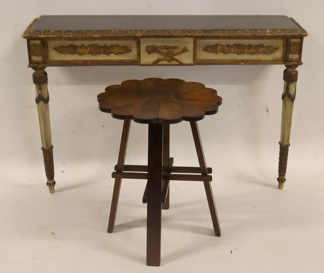 Antique Louis XV1 Style Console Together With (1 of 10)