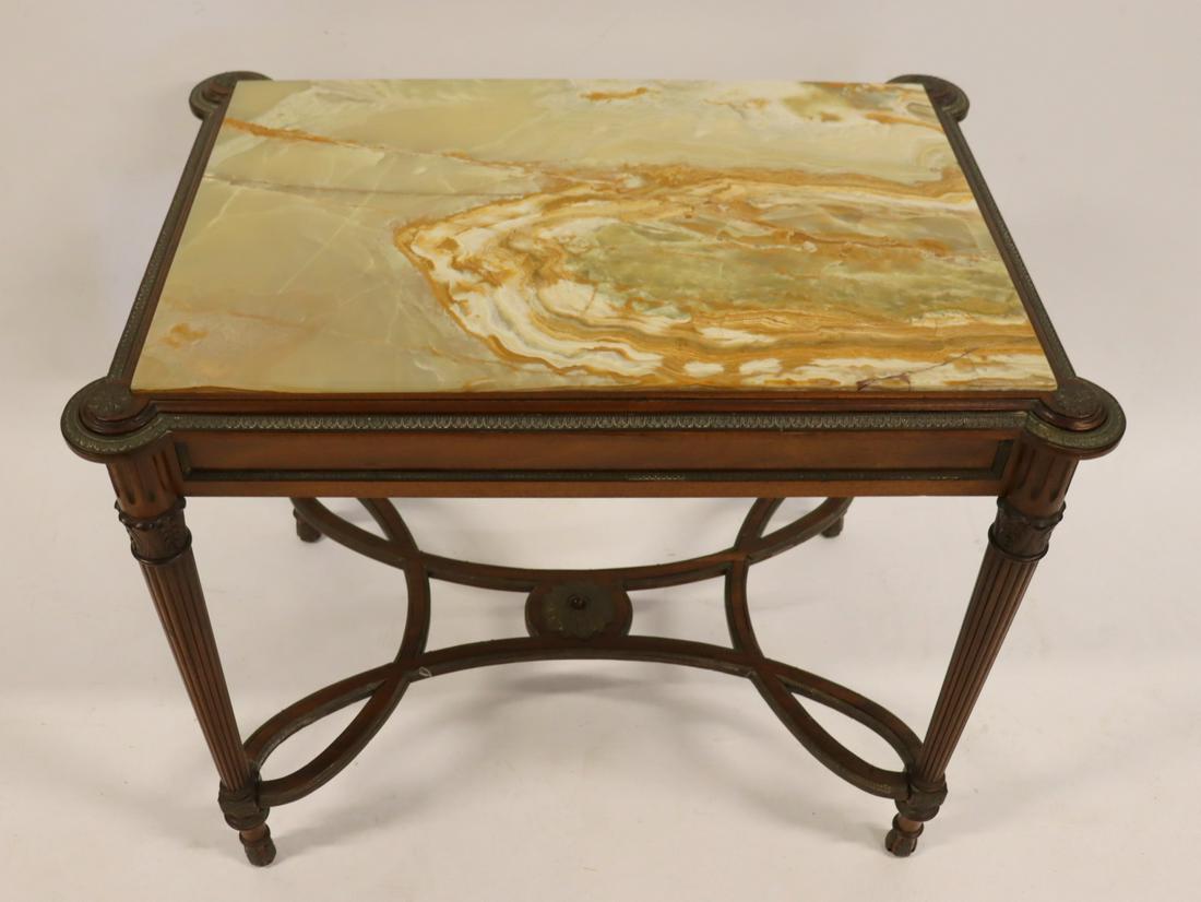 Antique & Fine Louis XV1 Style Bronze Mounted Onyx (1 of 4)