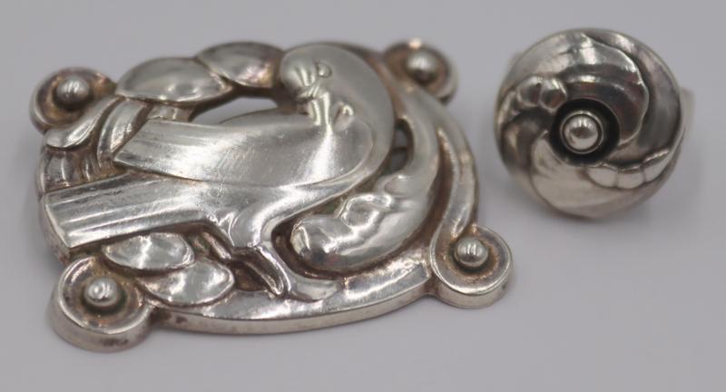 JEWELRY. Georg Jensen Danish Sterling Jewelry. (1 of 10)