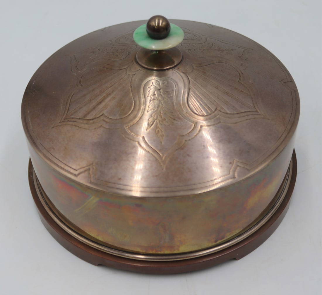 Sterling. The Sweetser Co. Sterling, Jade And Auction