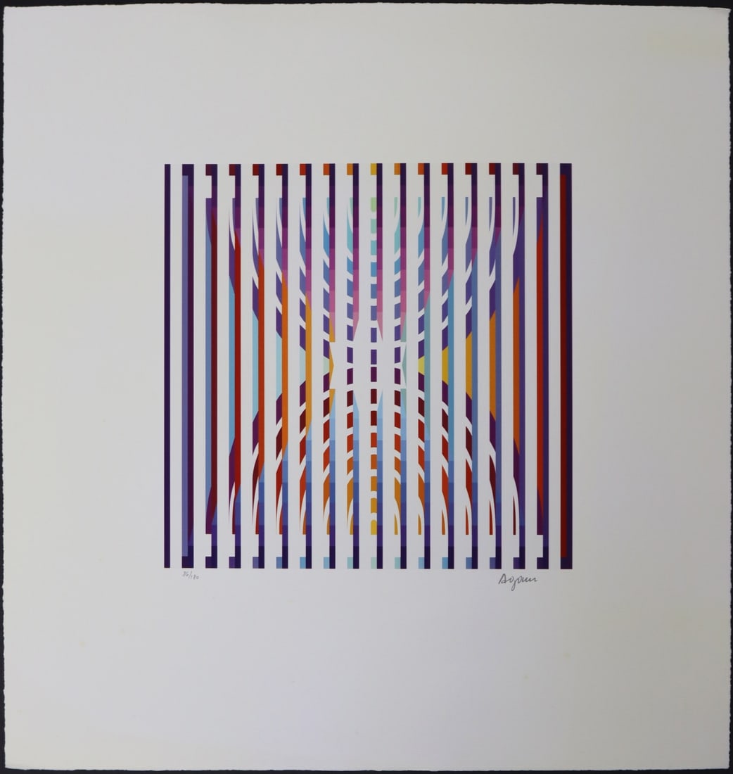 YAACOV AGAM (ISRAELI, B. 1928). (1 of 6)