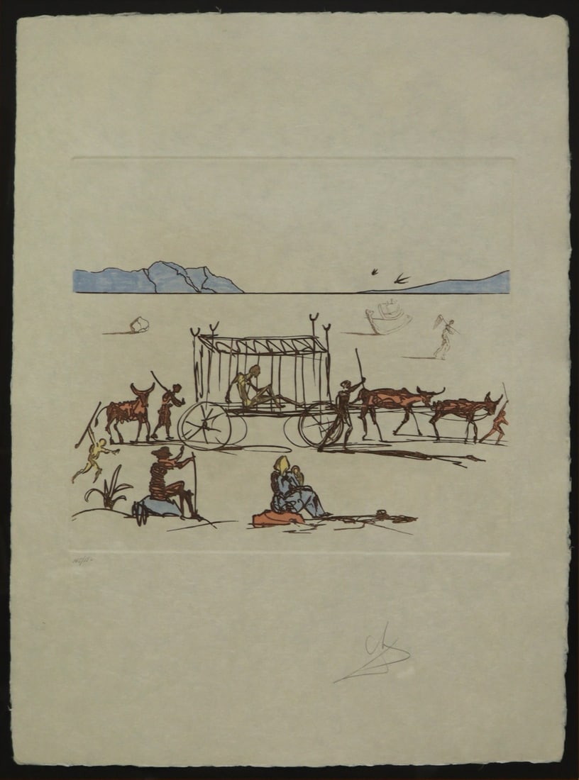 SALVADOR DALI (FRANCE/SPAIN) 1904-1989). (1 of 12)