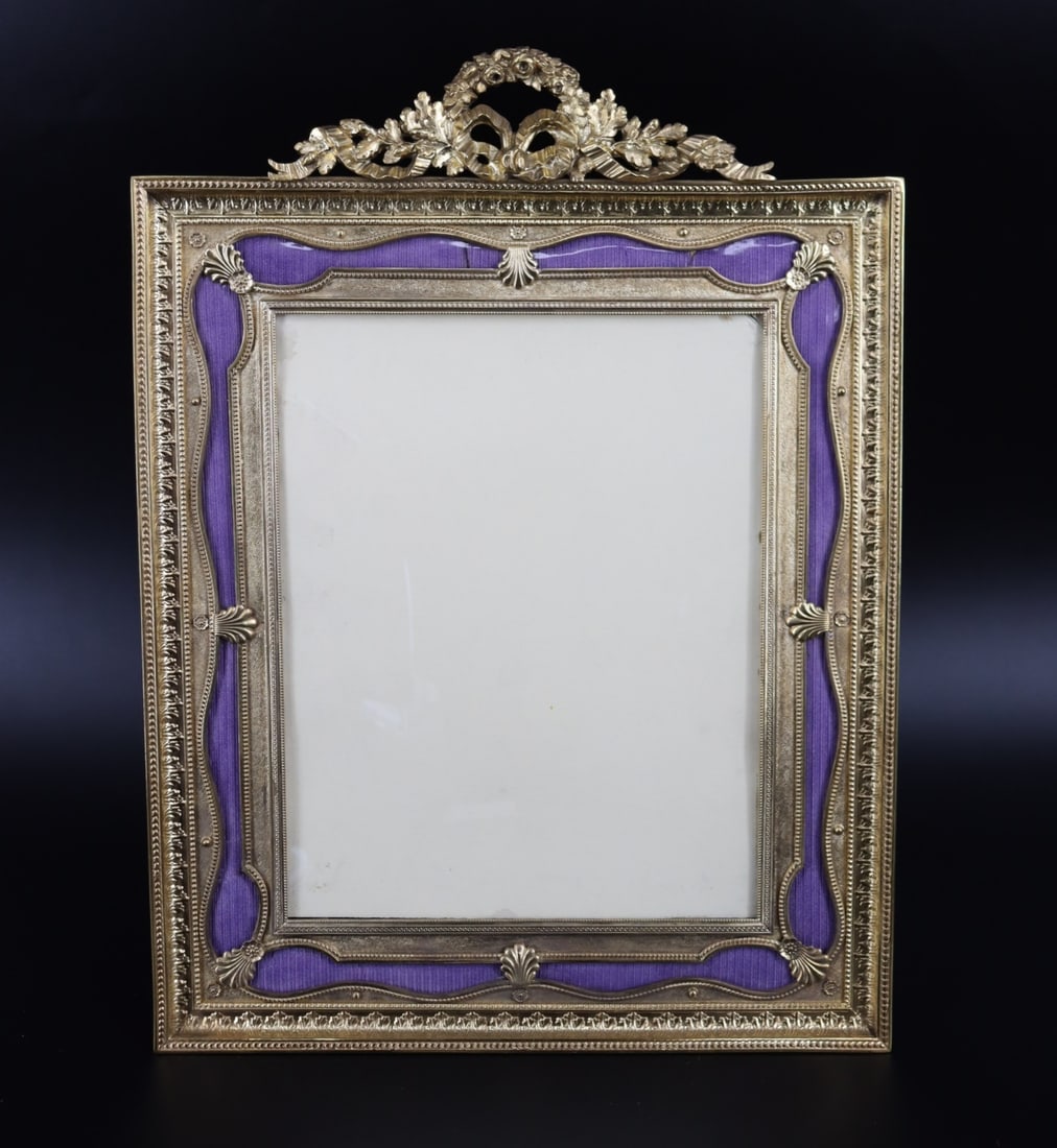 Fine Quality French Gilt Bronze Frame With (1 of 5)