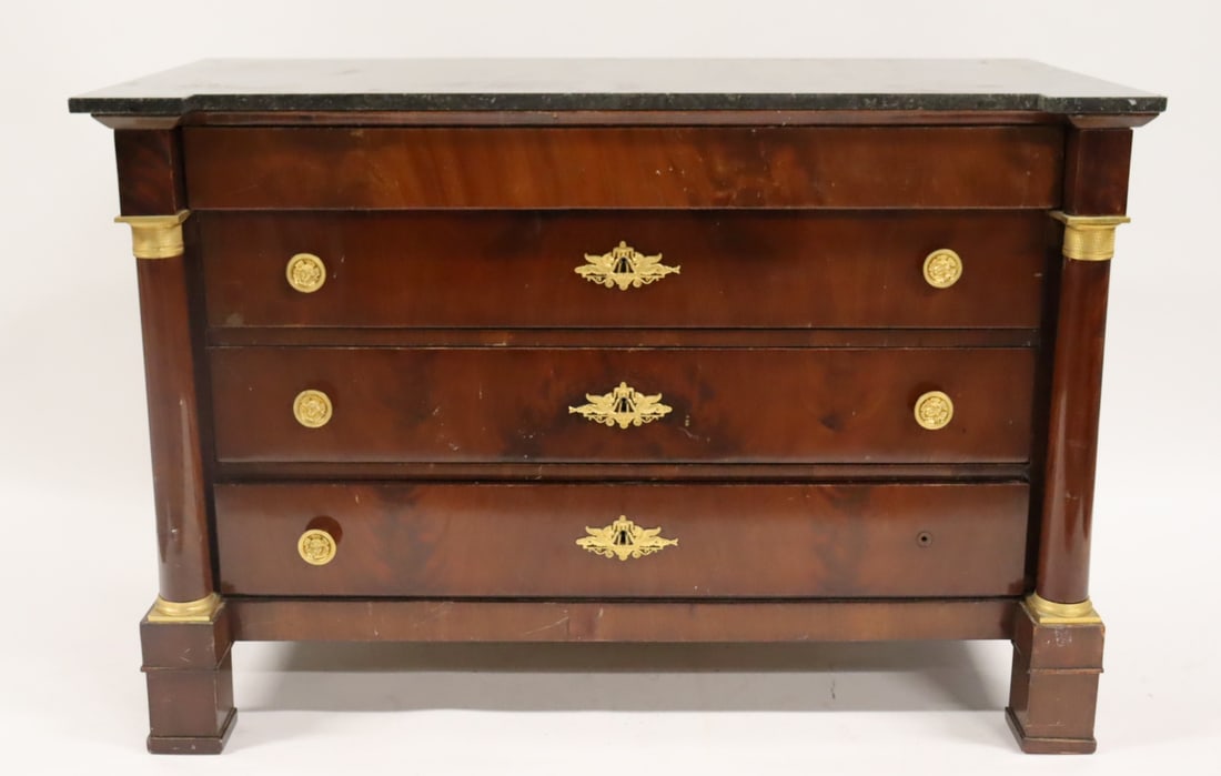 Fine Quality  Bronze Mounted Empire Mahogany (1 of 8)