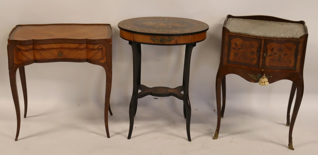 Lot Of 3 Antique Continental Stands. (1 of 7)