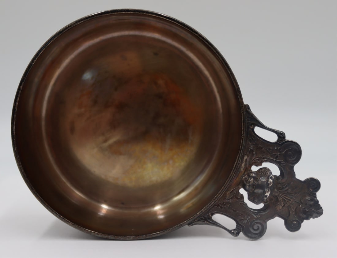 SILVER. 19th C Tiffany & Co. Sterling Porringer. (1 of 15)