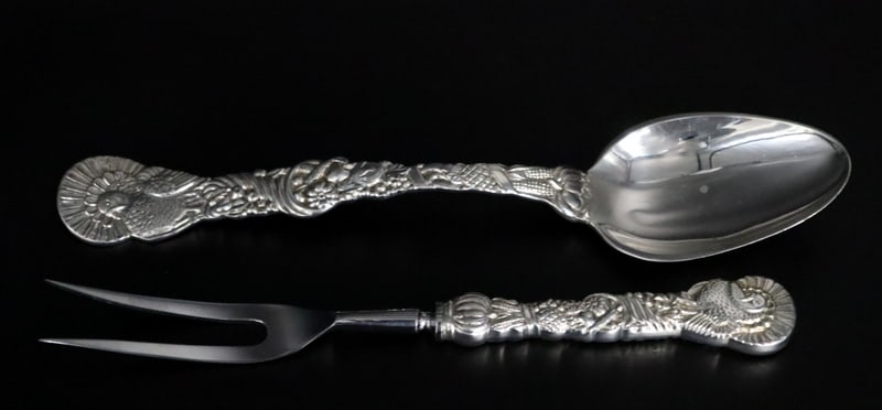 STERLING. Tiffany & Co. Sterling Turkey Serving (1 of 9)