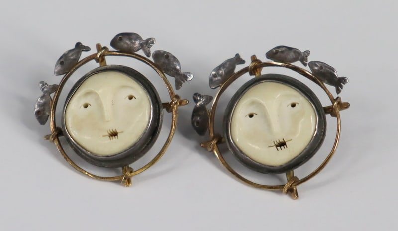 JEWELRY Carolyn Morris Bach 18kt Gold and Sterling (1 of 6)