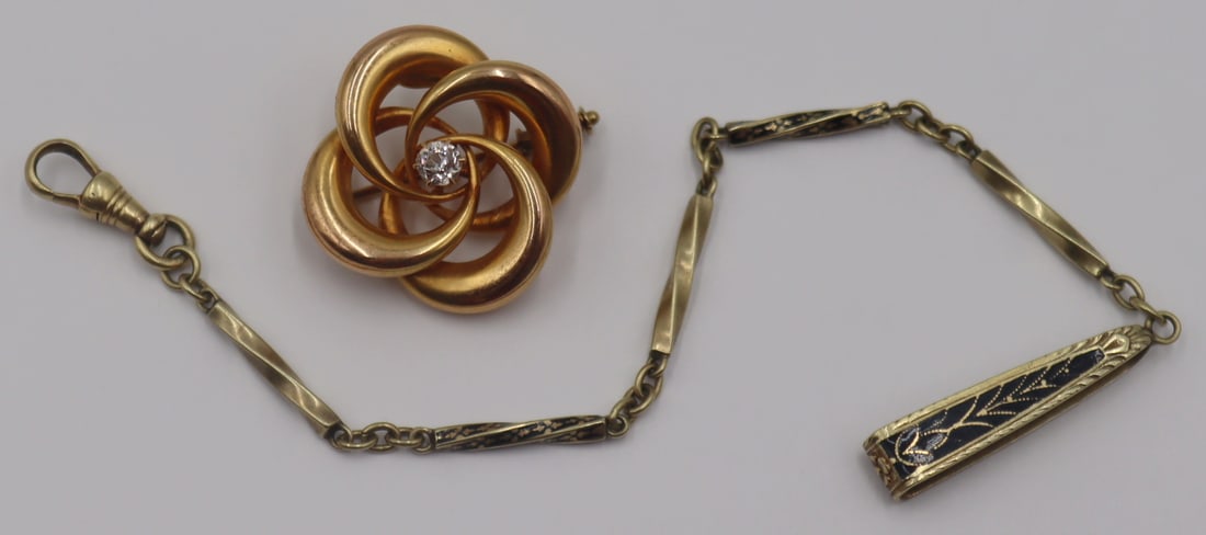 JEWELRY. Victorian 14kt Gold Jewelry. (1 of 9)