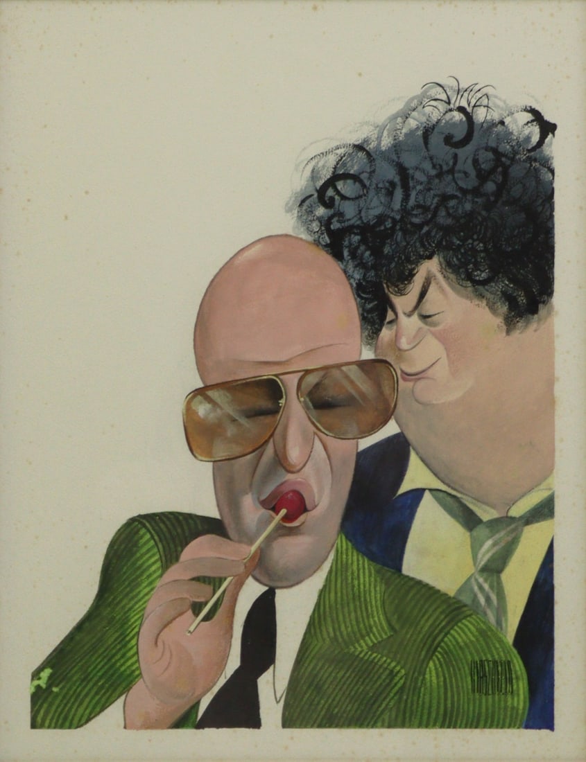 AL HIRSCHFELD (AMERICAN, 1903-2003). (1 of 9)