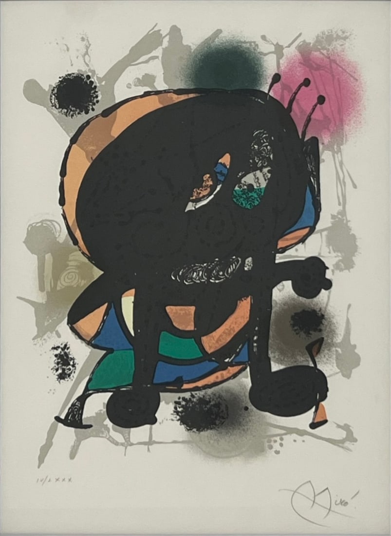 JOAN MIRO (SPANISH, 1893-1983). (1 of 6)