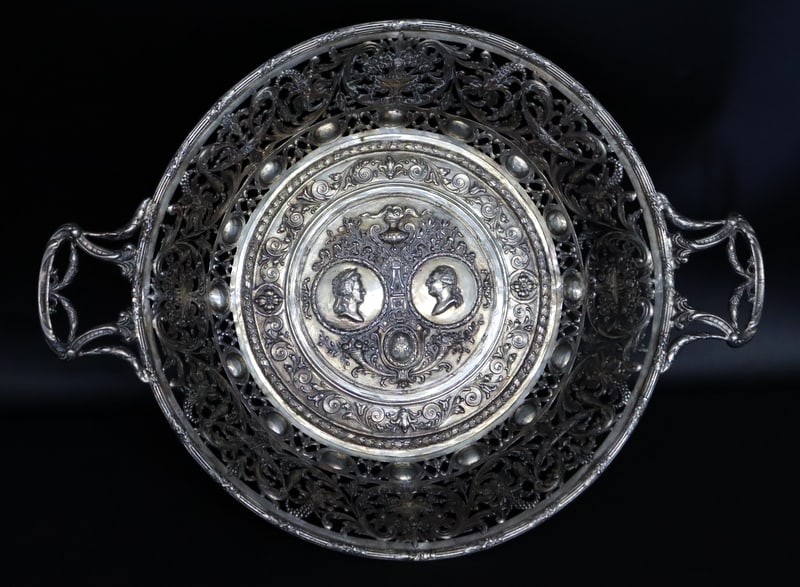 SILVER. German Hanau Georg Roth Silver Bowl. (1 of 9)