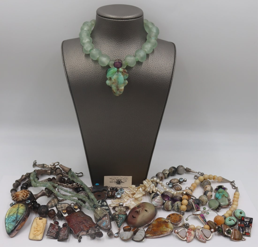 JEWELRY. (31) Pcs. of "The Dreamer" Silver Jewelry (1 of 19)