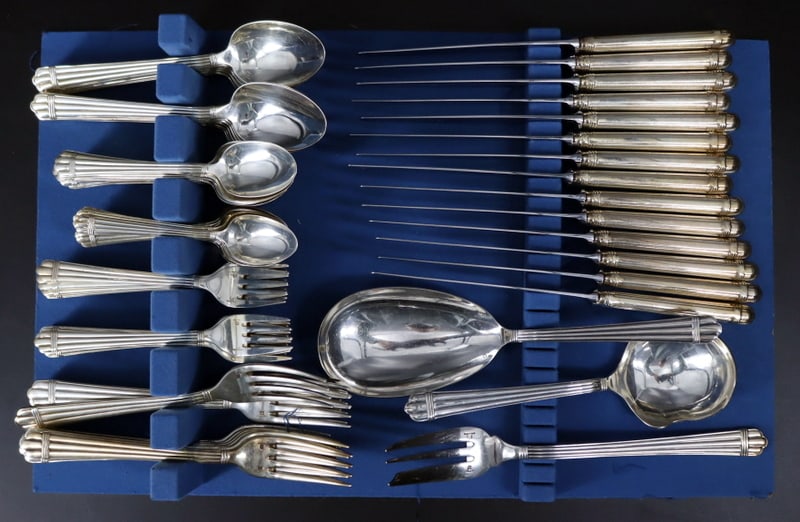 SILVERPLATE. Christofle Aria Silverplate Flatware (1 of 7)