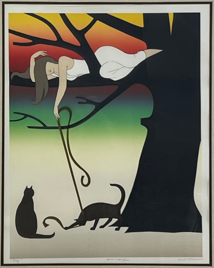 WILL BARNET (AMERICAN, 1911-2012). (1 of 8)