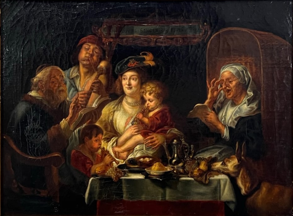 AFTER JACOB JORDAENS. (1 of 6)