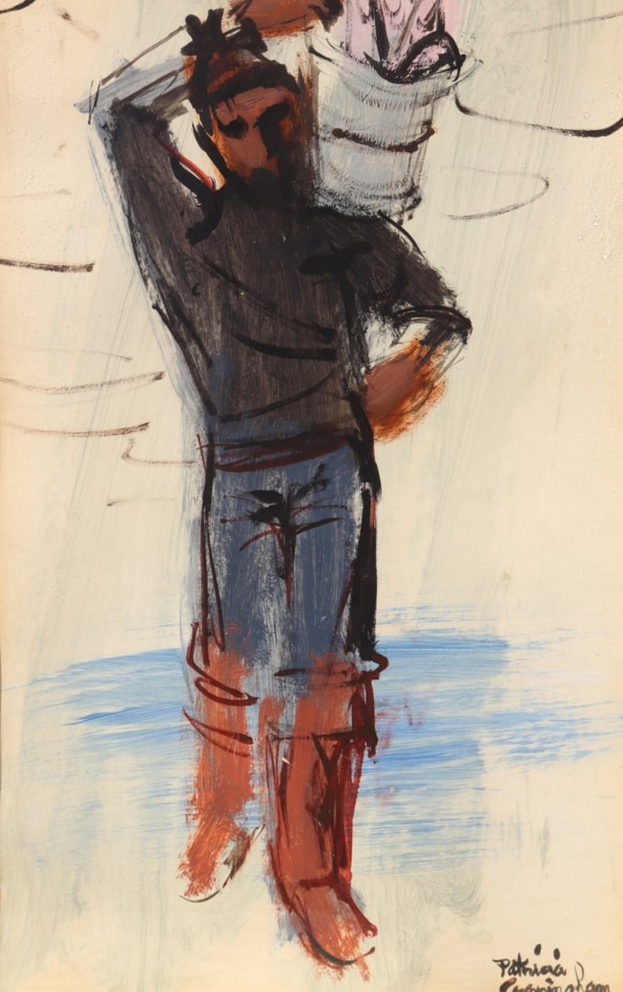 PATRICIA CUNNINGHAM. Signed Watercolor. (1 of 5)