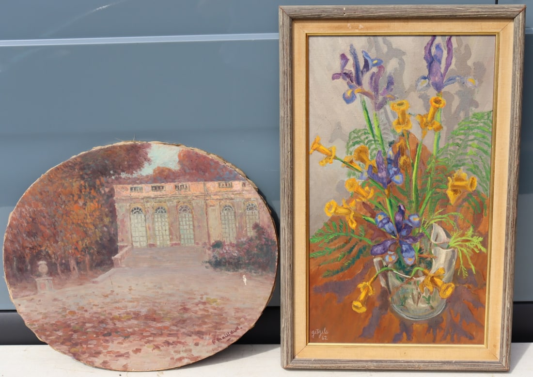 2 Signed Oils On Canvas. (1 of 6)