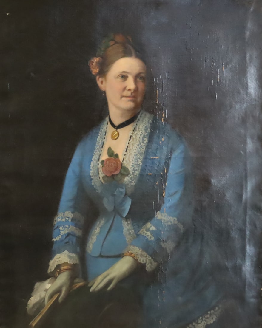 J. THOMPSON. Oil On Canvas. (1 of 11)