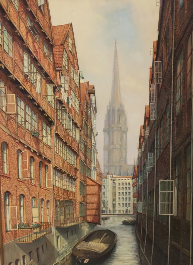 H. R. Schmidt. Signed Oil On Canvas. (1 of 4)