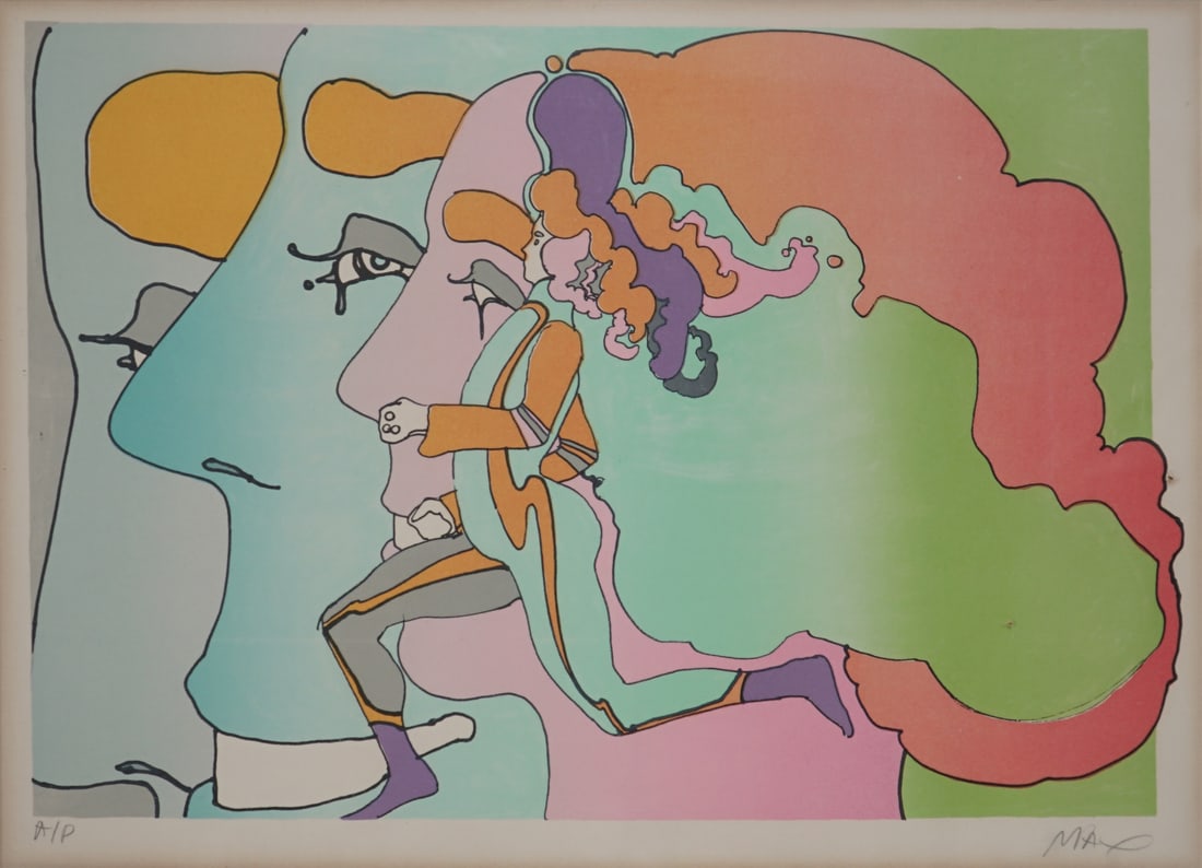 PETER MAX (AMERICAN, b. 1937). (1 of 6)