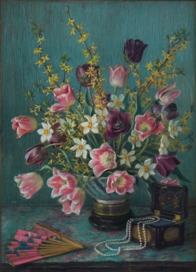 ATTR. ADELE HERTER (AMERICAN, 1869-1946). (1 of 7)