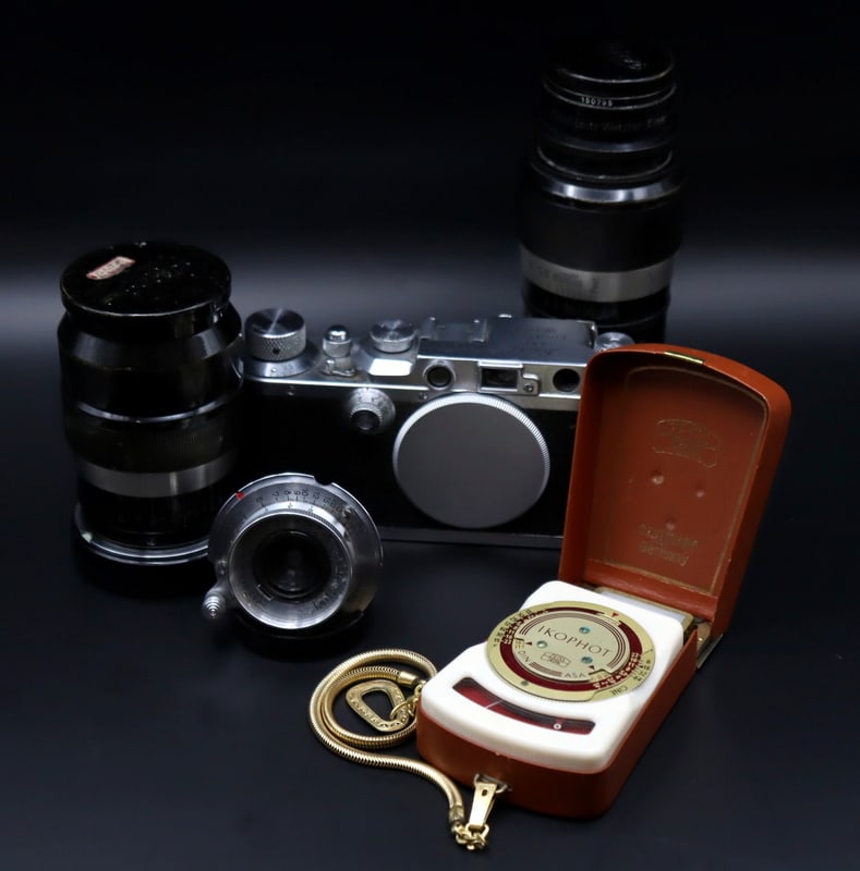 Leica IIIa Camera with Hektor 28mm f/6.3 Lens and (1 of 18)