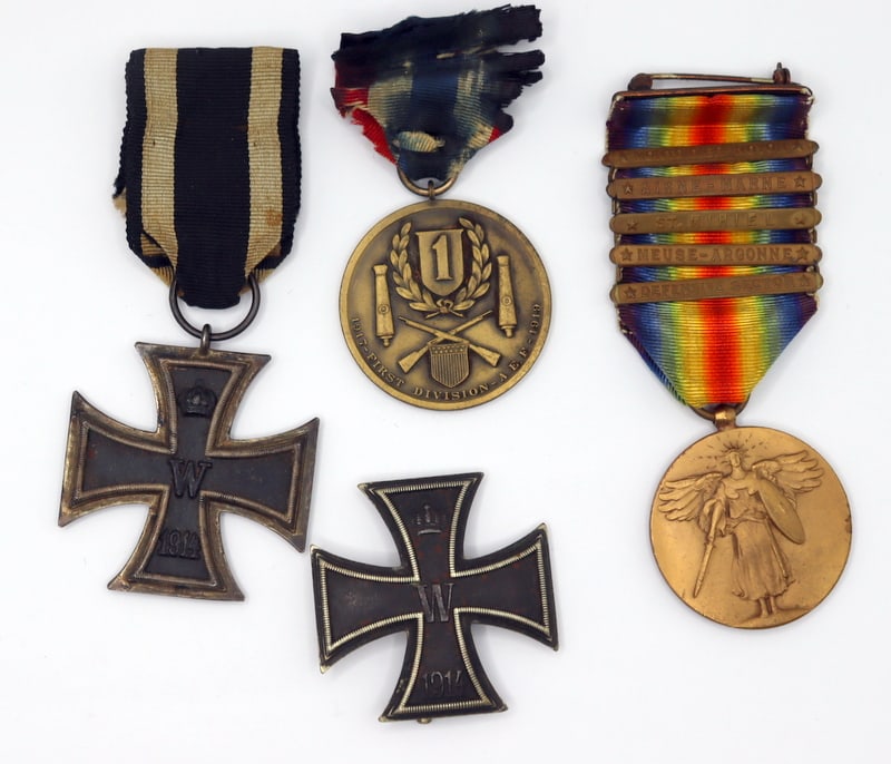 MILITARIA. WWI Medals Grouping. (1 of 15)