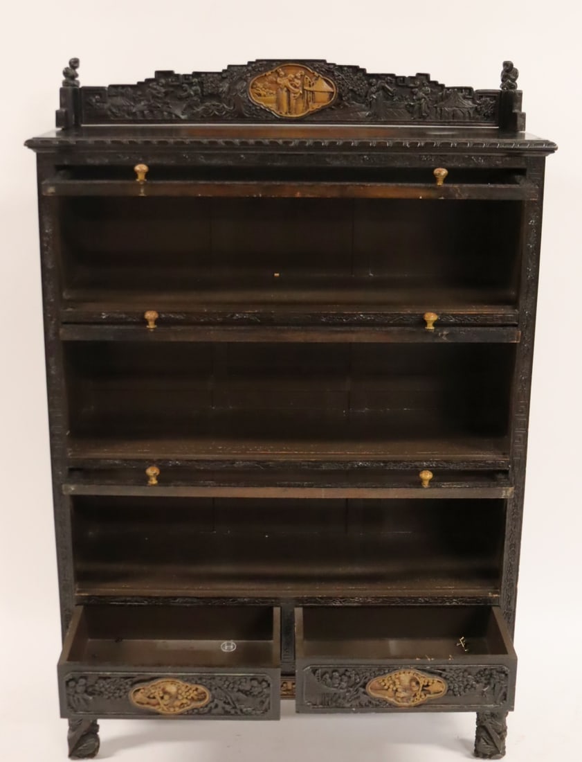 Antique Finely & Highly Carved Asian Style (1 of 6)