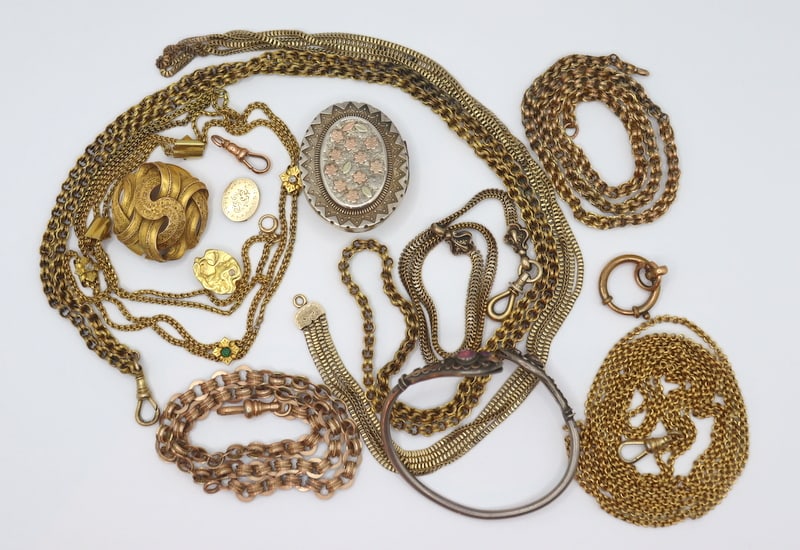 JEWELRY. Assorted Gold, Silver, and Costume (1 of 18)