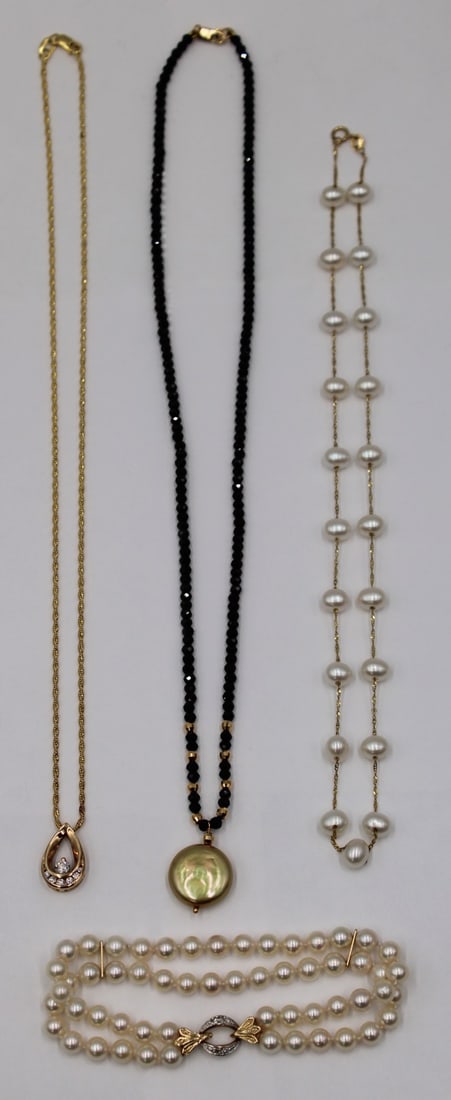 JEWELRY. 14kt Necklace and Bracelets Inc. EFFY. (1 of 13)