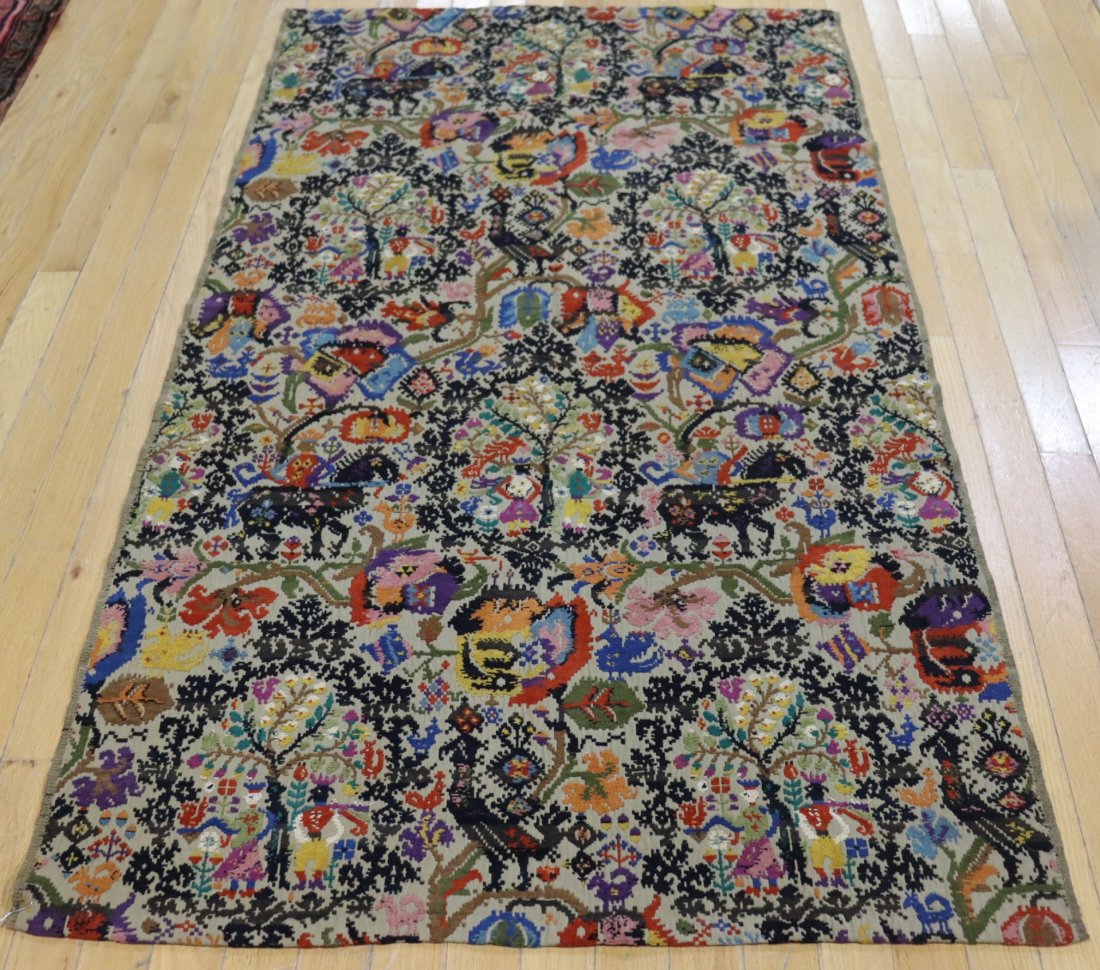 Vintage Hand knotted Tapestry / Needlepoint (1 of 7)
