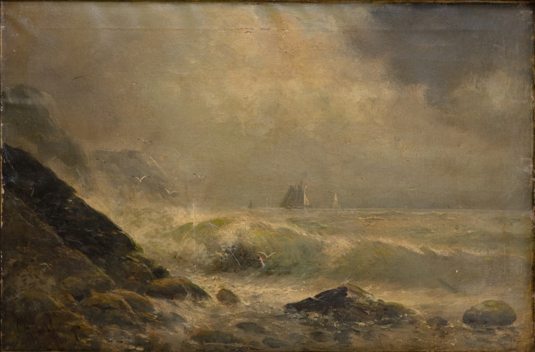 ILLEGIBLY SIGNED (BRITISH SCHOOL, 19TH CENTURY). (1 of 6)