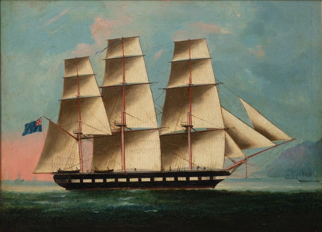 CHINESE SCHOOL (19TH CENTURY). (1 of 3)